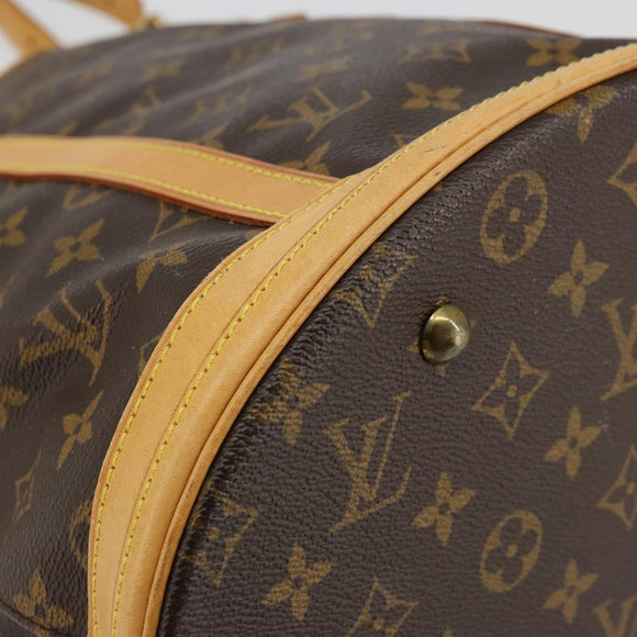 LOUIS VUITTON Monogram Bucket GM Shoulder Bag M42236 LV Auth ka4085