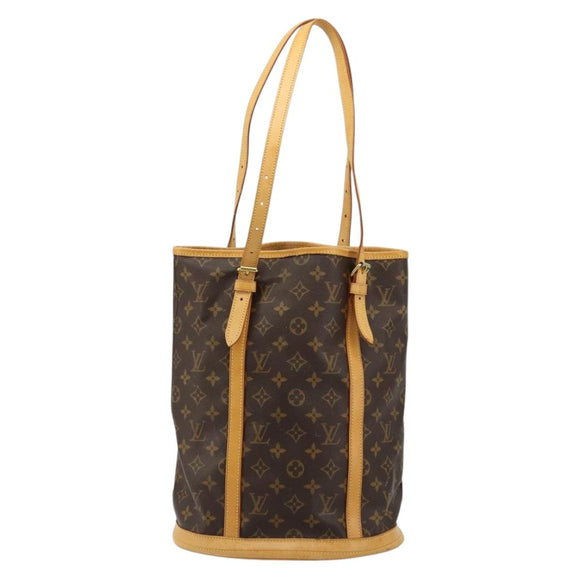 LOUIS VUITTON Monogram Bucket GM Shoulder Bag M42236 LV Auth ka4085