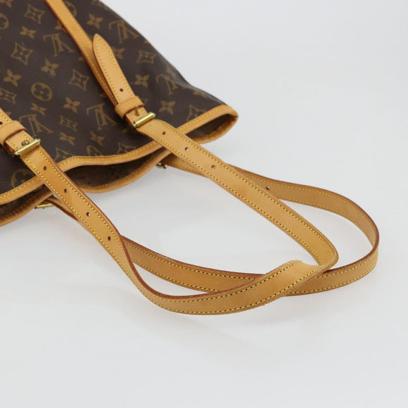 LOUIS VUITTON Monogram Bucket GM Shoulder Bag M42236 LV Auth ka4085