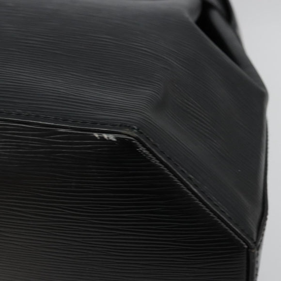 LOUIS VUITTON Epi Sac Depaule GM Shoulder Bag Black M80155 LV Auth ka4089