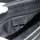 GUCCI GG Canvas Shoulder Bag Black Silver 114273 Auth ka4091-17