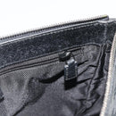 GUCCI GG Canvas Shoulder Bag Black Silver 114273 Auth ka4091-20
