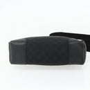 GUCCI GG Canvas Shoulder Bag Black Silver 114273 Auth ka4091-5
