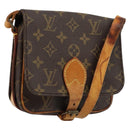 LOUIS VUITTON Monogram Cartouchiere PM Shoulder Bag M51254 LV Auth ka4092-1