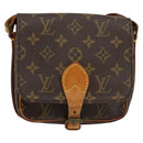 LOUIS VUITTON Monogram Cartouchiere PM Shoulder Bag M51254 LV Auth ka4092-2