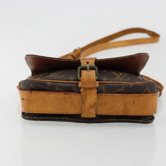 LOUIS VUITTON Monogram Cartouchiere PM Shoulder Bag M51254 LV Auth ka4092