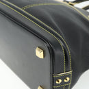 LOUIS VUITTON Suhari Lockit PM Hand Bag Leather Black M91888 LV Auth ka4094A-16