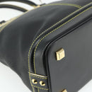 LOUIS VUITTON Suhari Lockit PM Hand Bag Leather Black M91888 LV Auth ka4094A-17
