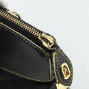LOUIS VUITTON Suhari Lockit PM Hand Bag Leather Black M91888 LV Auth ka4094A-10