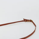 MCM Vicetos Logogram Shoulder Bag PVC Leather Brown Gold Auth ka4095A-8