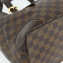 LOUIS VUITTON Damier Ebene Hampstead MM Tote Bag N51204 LV Auth ka4096-14