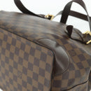 LOUIS VUITTON Damier Ebene Hampstead MM Tote Bag N51204 LV Auth ka4096-12