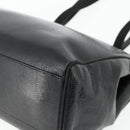 Salvatore Ferragamo Vala Tote Bag Leather Black Gold Auth ka4098-9