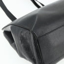 Salvatore Ferragamo Vala Tote Bag Leather Black Gold Auth ka4098-16