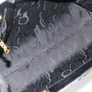 Salvatore Ferragamo Vala Tote Bag Leather Black Gold Auth ka4098-11
