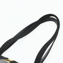 Salvatore Ferragamo Vala Tote Bag Leather Black Gold Auth ka4098-8