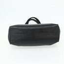 Salvatore Ferragamo Vala Tote Bag Leather Black Gold Auth ka4098-5