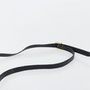 Salvatore Ferragamo Vala Shoulder Bag Leather Navy Gold Auth ka4099-14