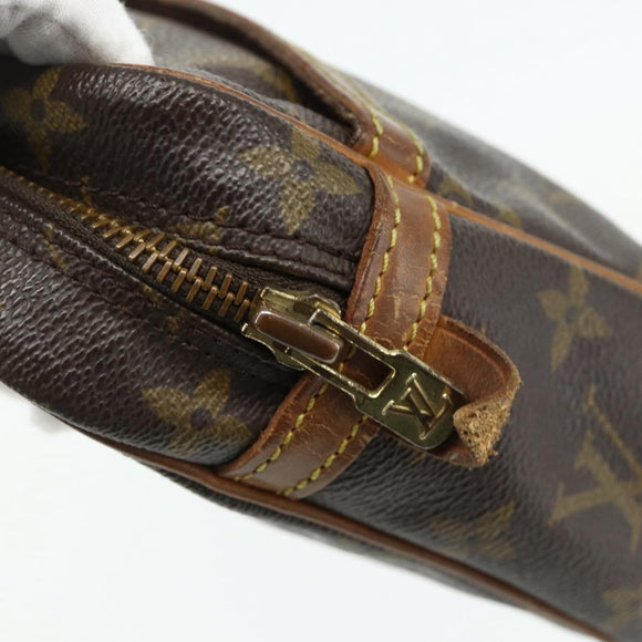 LOUIS VUITTON Monogram Compiegne 23 Clutch Bag M51847 LV Auth ka4101