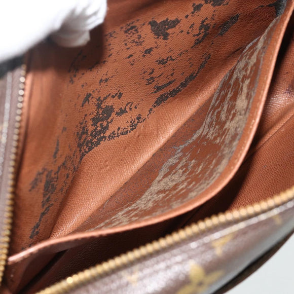 LOUIS VUITTON Monogram Compiegne 23 Clutch Bag M51847 LV Auth ka4101