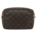 LOUIS VUITTON Monogram Compiegne 23 Clutch Bag M51847 LV Auth ka4101-3