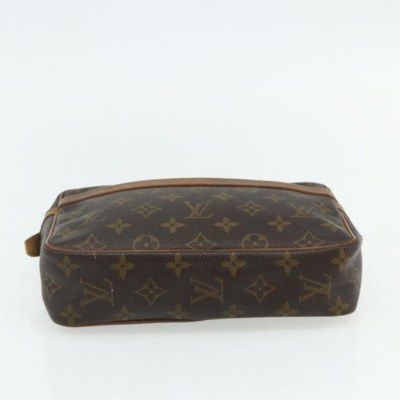 LOUIS VUITTON Monogram Compiegne 23 Clutch Bag M51847 LV Auth ka4101