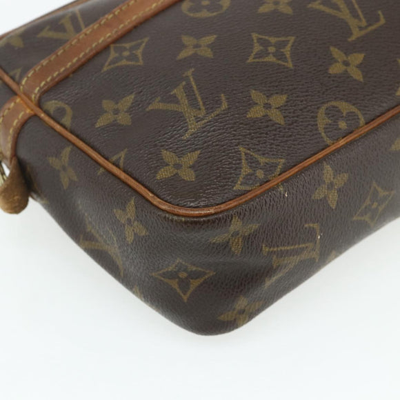 LOUIS VUITTON Monogram Compiegne 23 Clutch Bag M51847 LV Auth ka4101