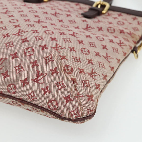 LOUIS VUITTON Monogram Mini Françoise Bag 2way Red Cherry M92210 LV Auth ka4102