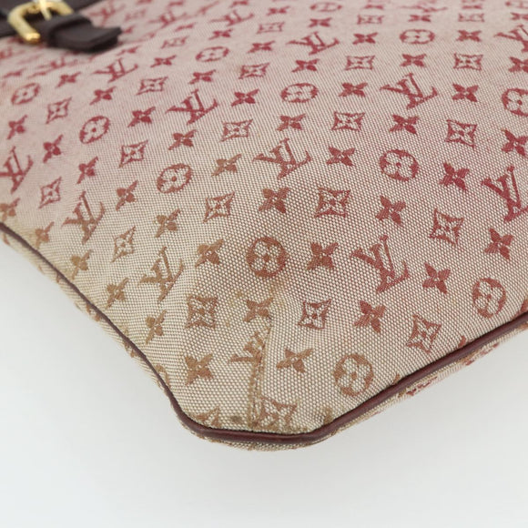 LOUIS VUITTON Monogram Mini Françoise Bag 2way Red Cherry M92210 LV Auth ka4102