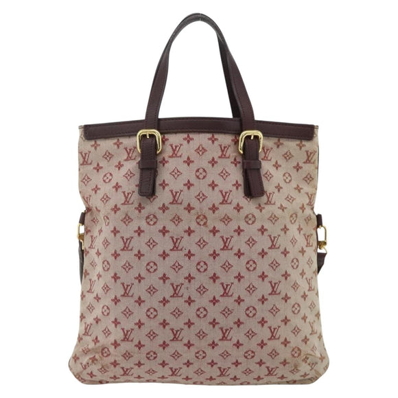 LOUIS VUITTON Monogram Mini Françoise Bag 2way Red Cherry M92210 LV Auth ka4102
