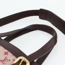 LOUIS VUITTON Monogram Mini Françoise Bag 2way Red Cherry M92210 LV Auth ka4102-8