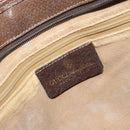 GUCCI GG Supreme Web Sherry Line Hand Bag PVC Beige Gold 002 4083 39 Auth ka4103-20