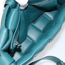 BOTTEGA VENETA MAXI INTRECCIATO Padded Cassette Bag Leather Green Auth ka4105SAV-11