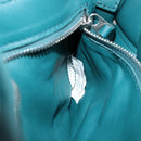 BOTTEGA VENETA MAXI INTRECCIATO Padded Cassette Bag Leather Green Auth ka4105SAV-12