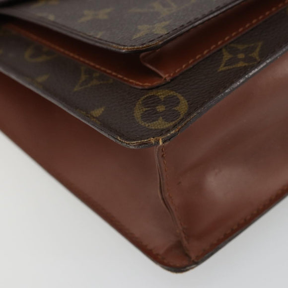 LOUIS VUITTON Monogram Monceau 28 Hand Bag M51185 LV Auth ka4106