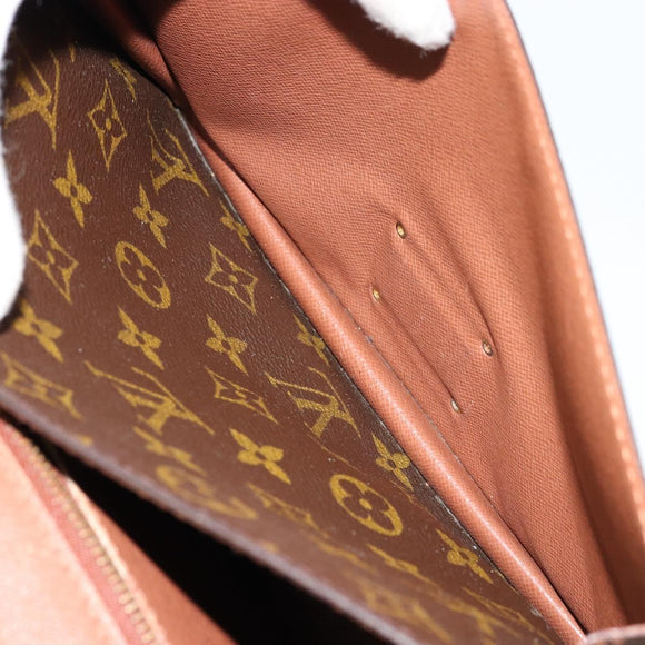 LOUIS VUITTON Monogram Monceau 28 Hand Bag M51185 LV Auth ka4106