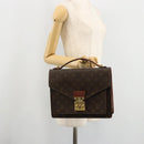 LOUIS VUITTON Monogram Monceau 28 Hand Bag M51185 LV Auth ka4106-25