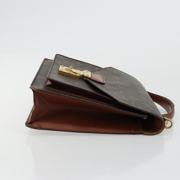 LOUIS VUITTON Monogram Monceau 28 Hand Bag M51185 LV Auth ka4106
