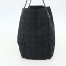 CHANEL New Travel Line Tote Bag Nylon Black gold CC Auth ka411-5