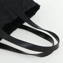 CHANEL New Travel Line Tote Bag Nylon Black gold CC Auth ka411-7