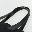 CHANEL New Travel Line Tote Bag Nylon Black gold CC Auth ka411-8