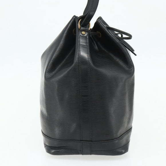 LOUIS VUITTON Epi Noe Shoulder Bag Black M44002 LV Auth ka4110