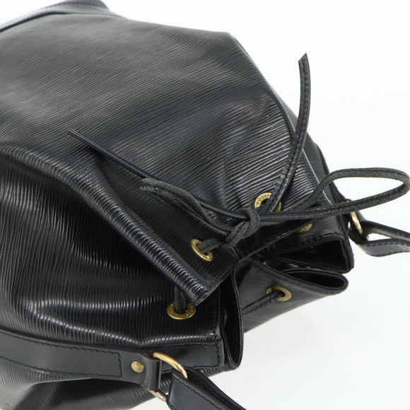 LOUIS VUITTON Epi Noe Shoulder Bag Black M44002 LV Auth ka4110