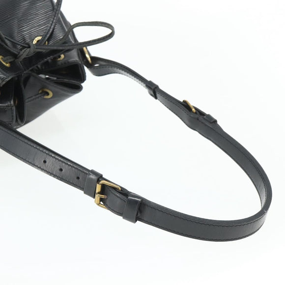 LOUIS VUITTON Epi Noe Shoulder Bag Black M44002 LV Auth ka4110