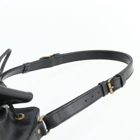 LOUIS VUITTON Epi Noe Shoulder Bag Black M44002 LV Auth ka4110