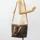 LOUIS VUITTON Monogram Palermo PM Tote Bag M40145 LV Auth ka4111A-25