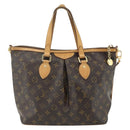 LOUIS VUITTON Monogram Palermo PM Tote Bag M40145 LV Auth ka4111A-2