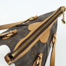 LOUIS VUITTON Monogram Palermo PM Tote Bag M40145 LV Auth ka4111A-6