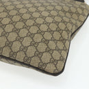 GUCCI GG Supreme Shoulder Bag PVC Beige Gold 201446 Auth ka4112-12
