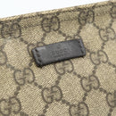 GUCCI GG Supreme Shoulder Bag PVC Beige Gold 201446 Auth ka4112-14